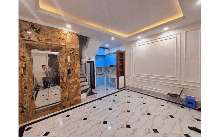 CHO THUÊ NHÀ MẶT NGÕ KIM GIANG, HOÀNG MAI 6 TẦNG, 42M2, GIÁ 23 TRIỆU - THANG MÁY - GĐ, KINH DOANH.